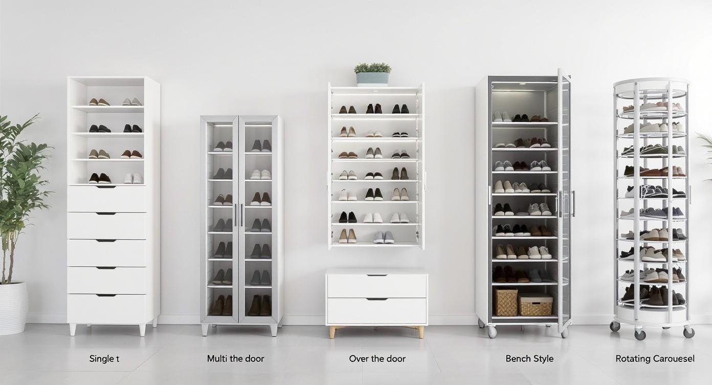 Types of Shoe Cabinets