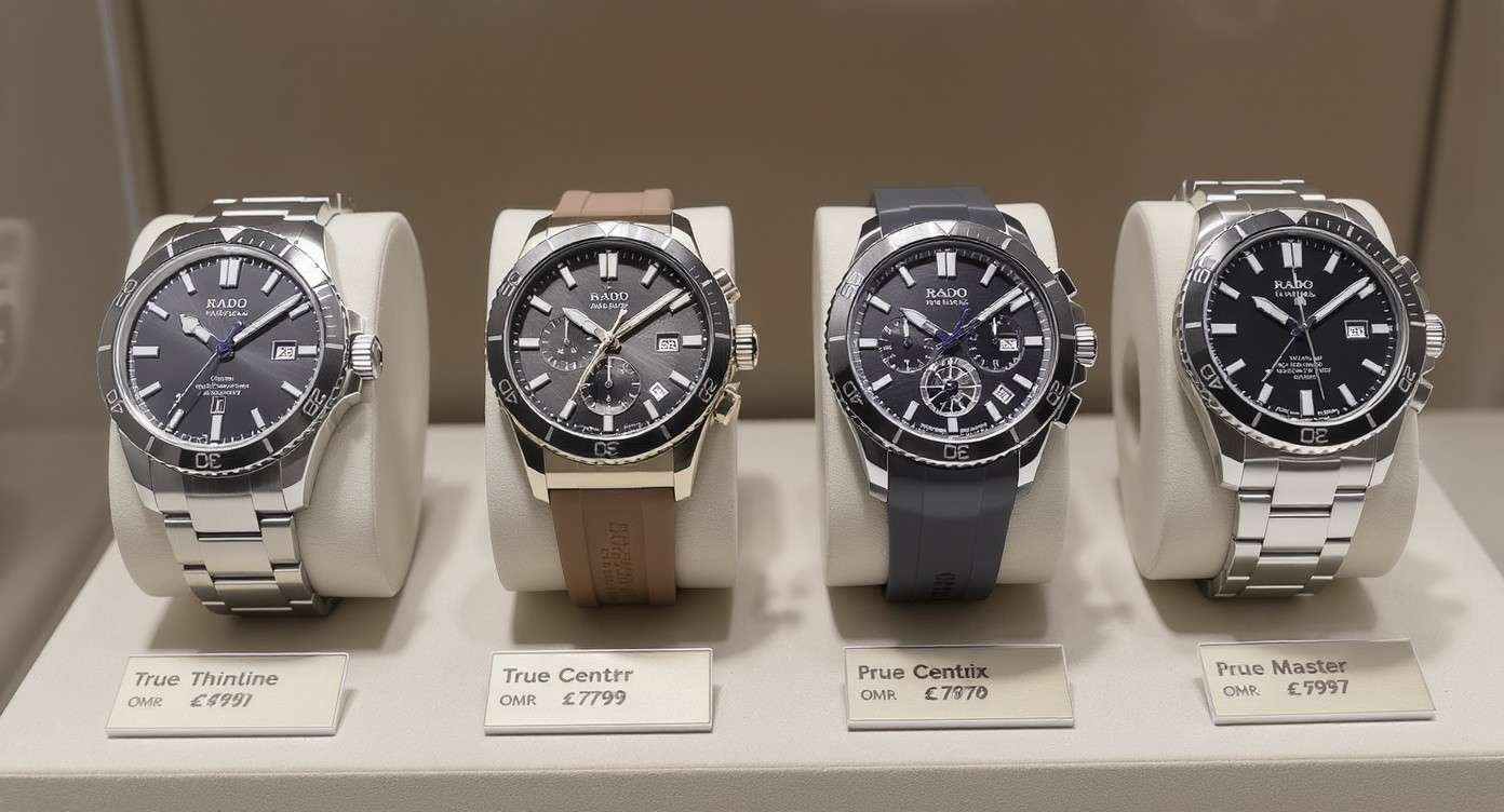 Popular Rado Models and Their Prices in Oman