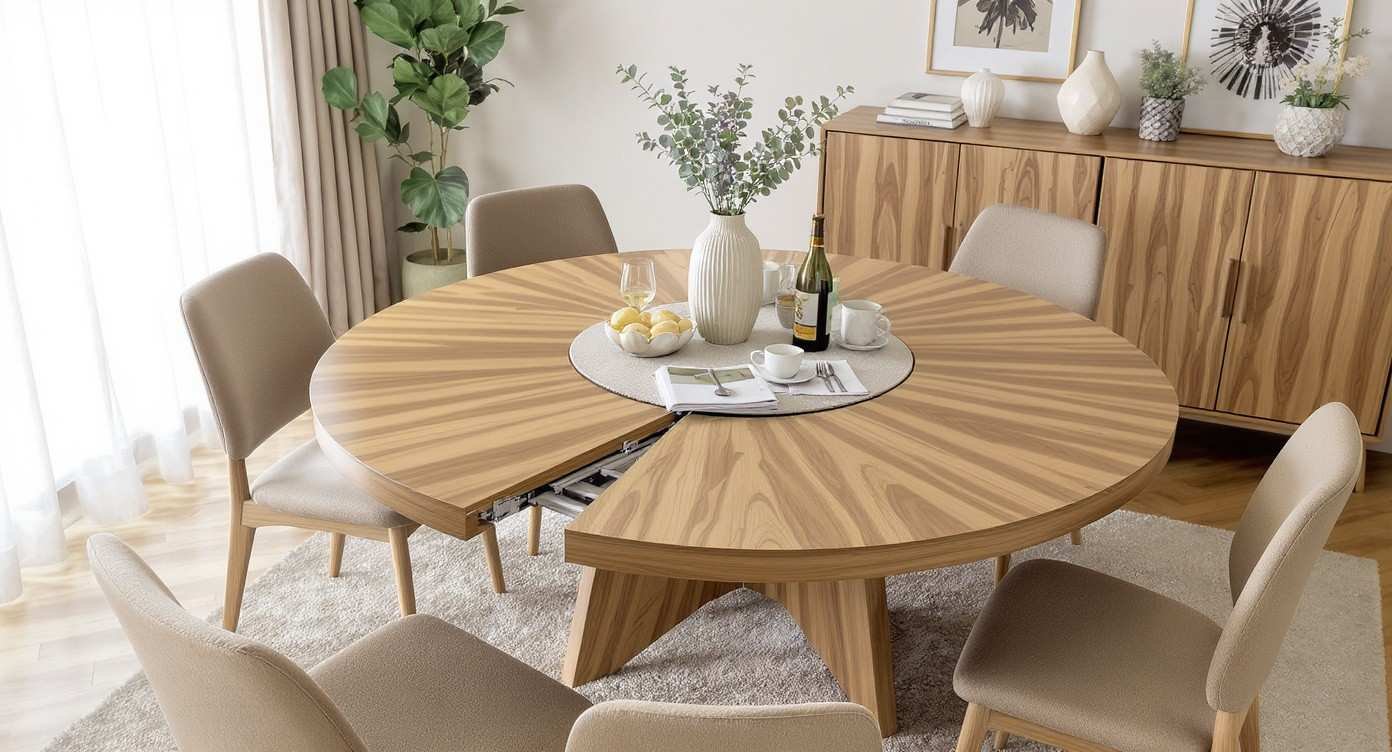 Types of Extendable Dining Tables